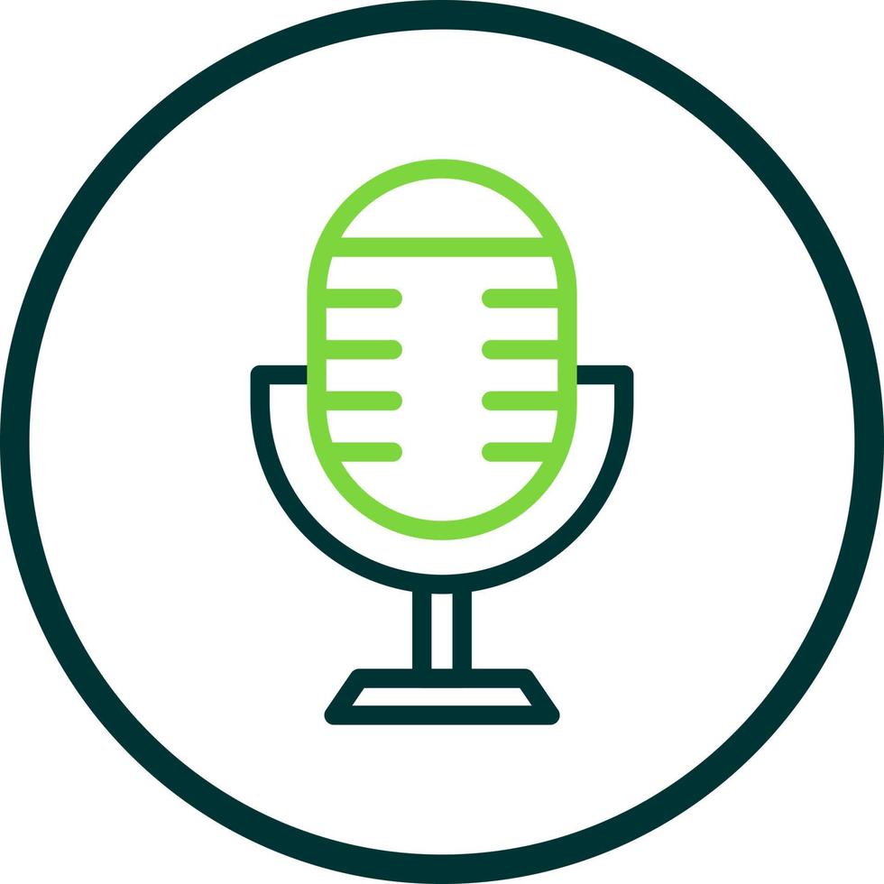 Mike Vector Icon Design