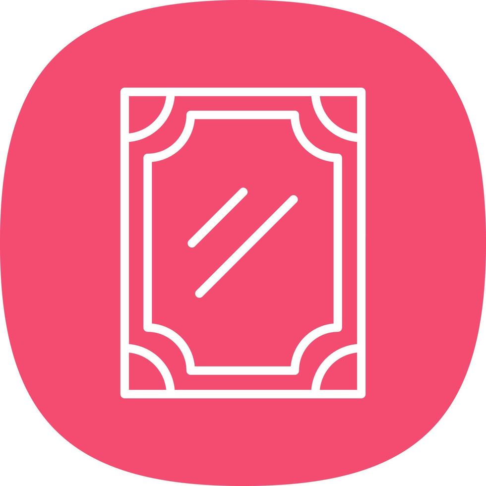 Mirror Vector Icon Design