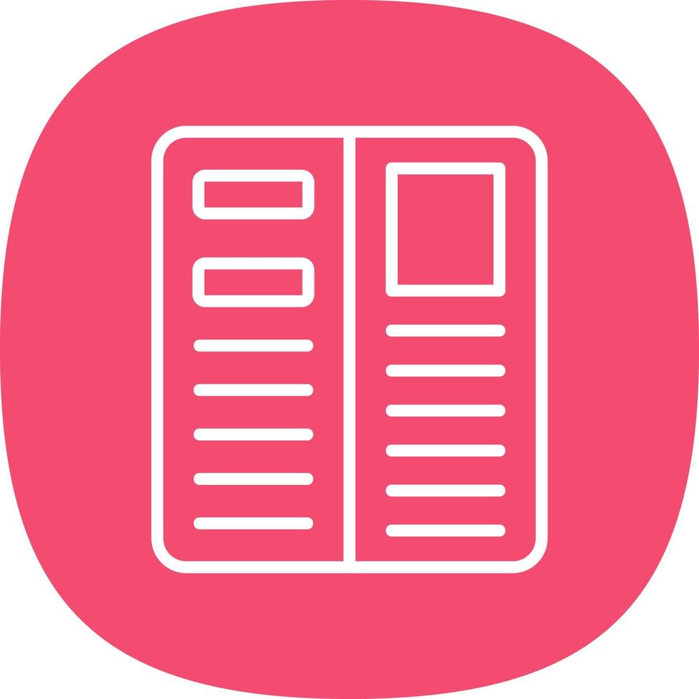 Curriculum Vector Icon Design