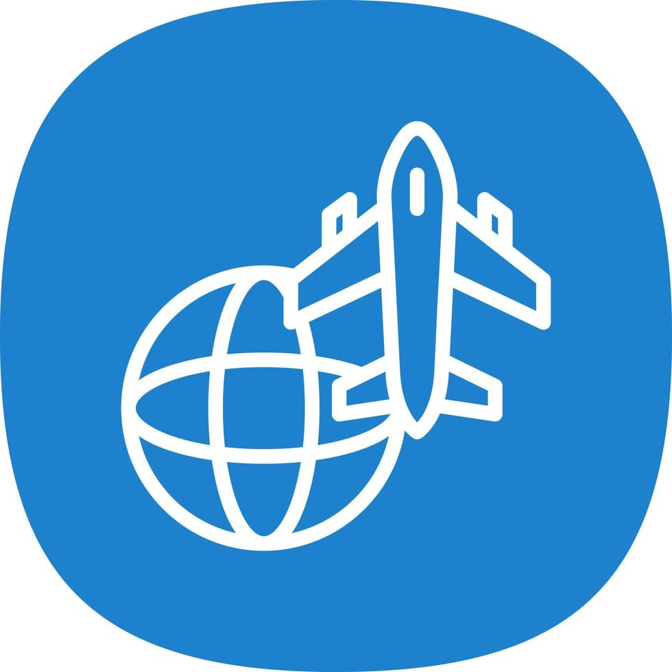 World Tour Vector Icon Design