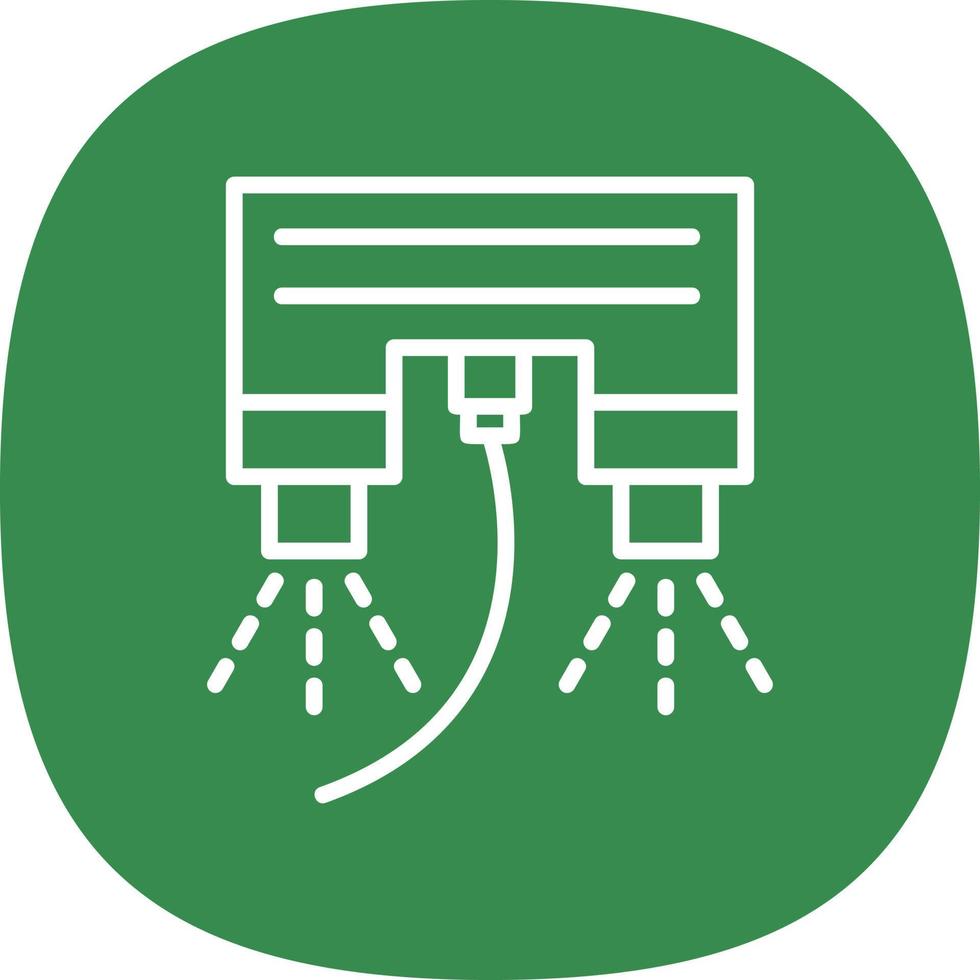 Flyboard Vector Icon Design