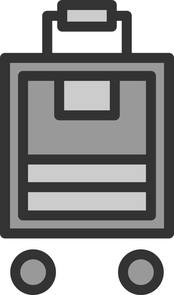 Luggage Vector Icon Design