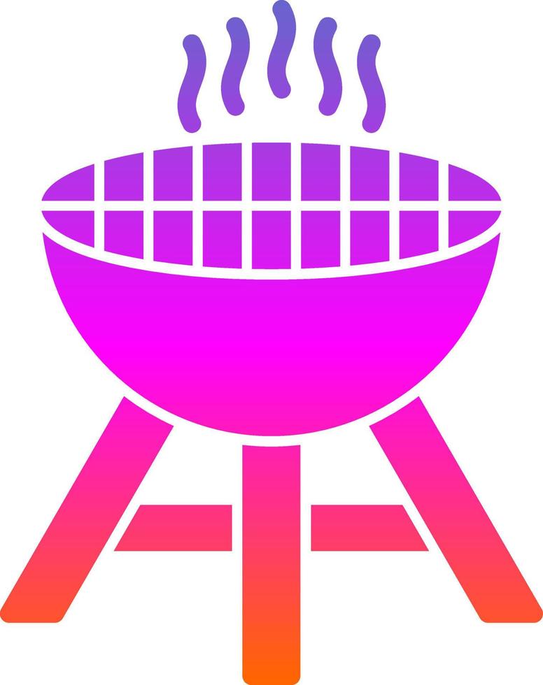 Grill Vector Icon Design