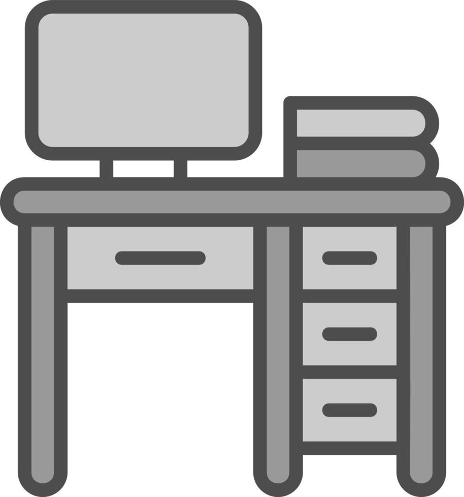 Desk Vector Icon Design