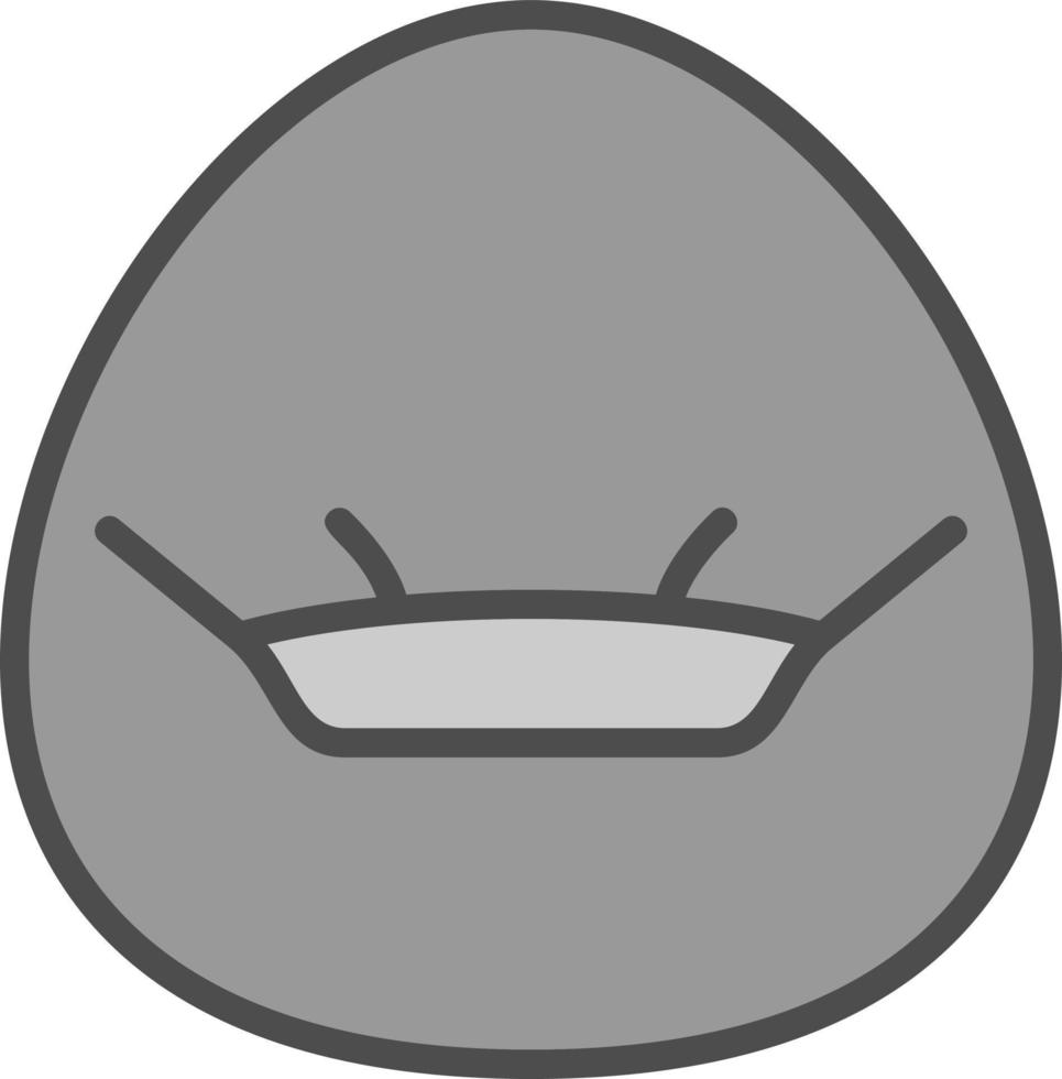 Bean Bag Vector Icon Design