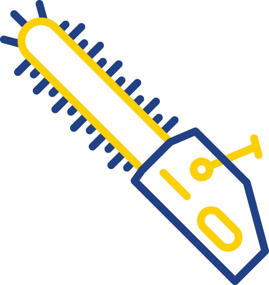 Chainsaw Vector Icon Design