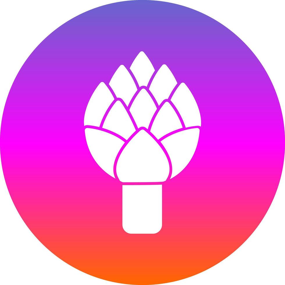 Artichoke Vector Icon Design