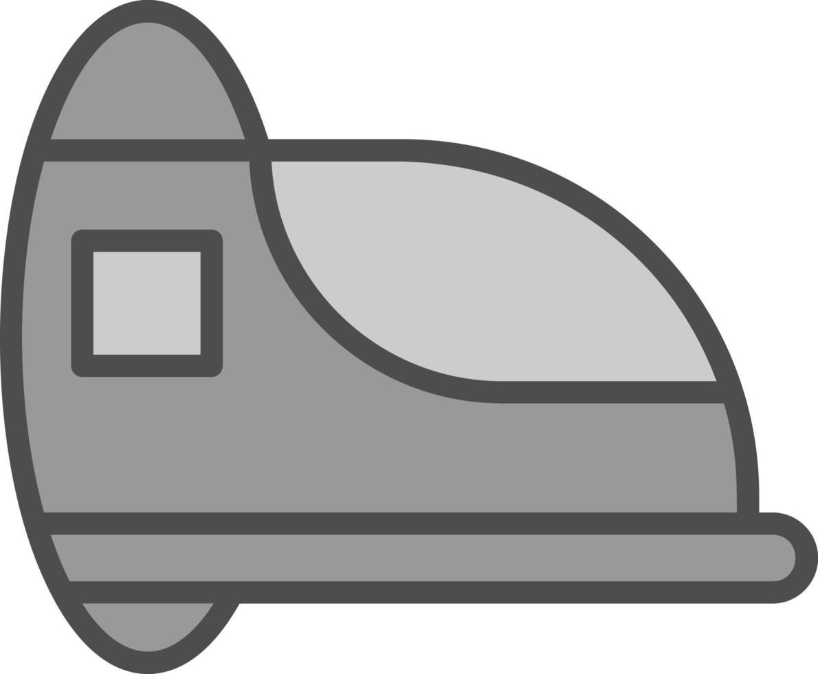 Hyperloop Vector Icon Design