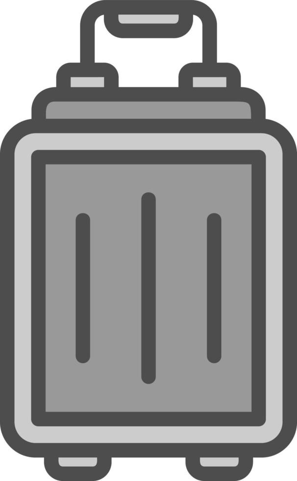 Luggage Vector Icon Design
