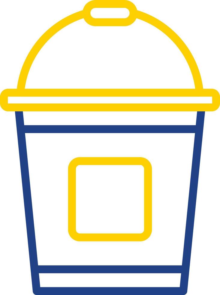 Bucket Vector Icon Design