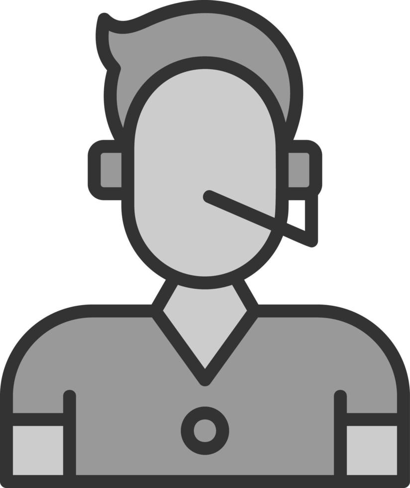 Customer Care Vector Icon Design