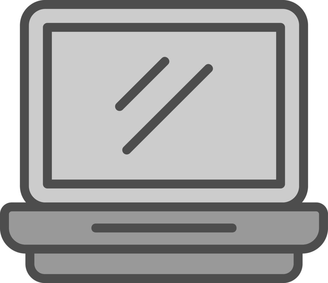 Laptop Vector Icon Design