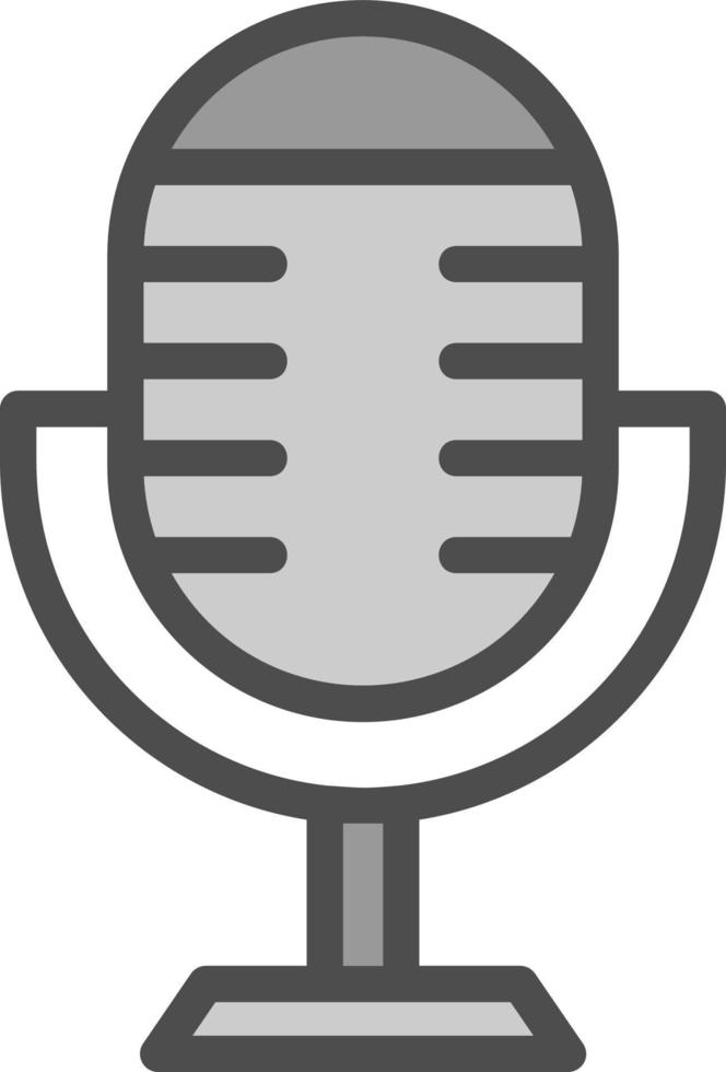 Mike Vector Icon Design