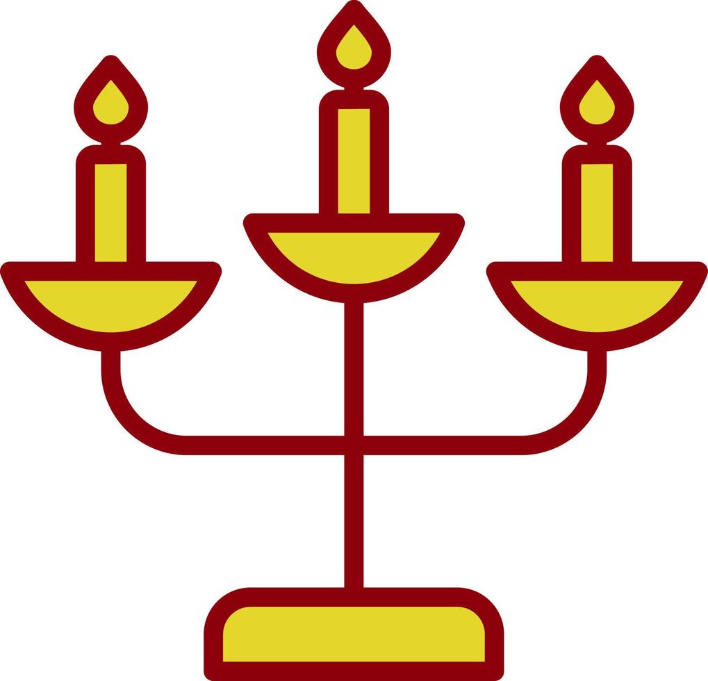 Candelabra Vector Icon Design