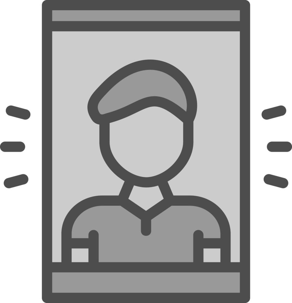 Selfie Vector Icon Design