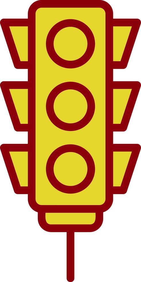 Traffic Lights Vector Icon Design