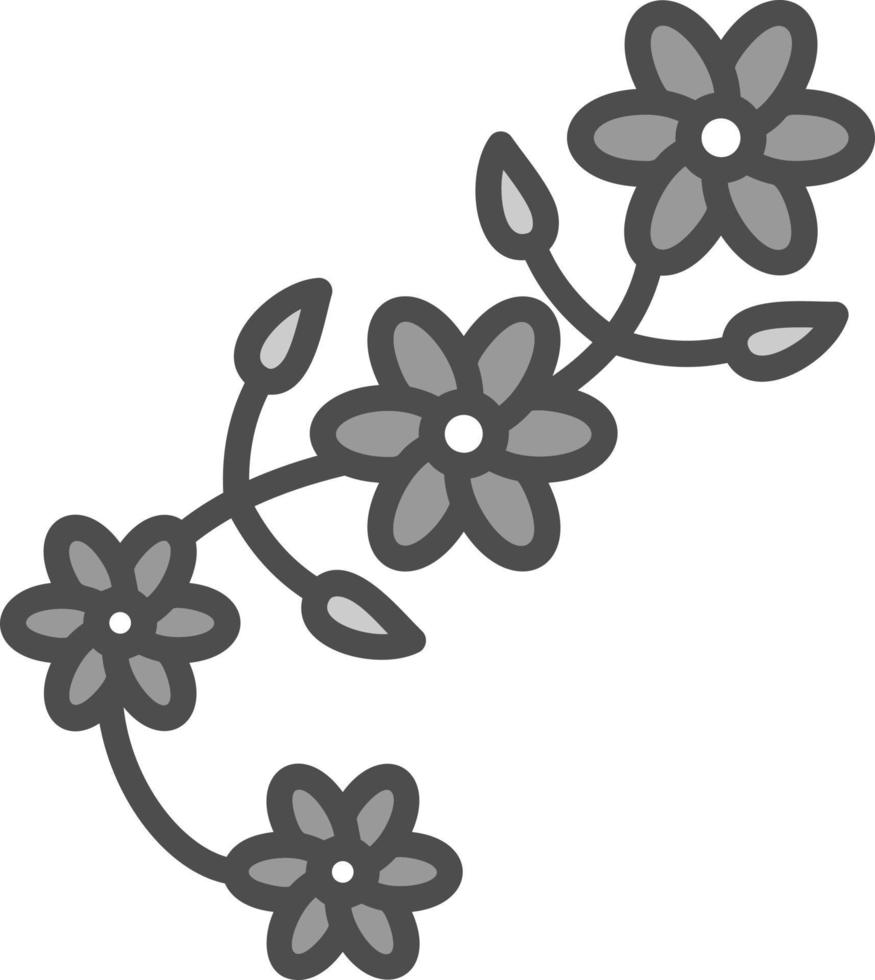 diseño de icono de vector de diseño floral