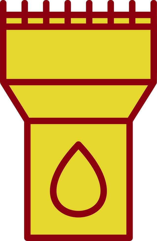 Water Tower Vector Icon Design