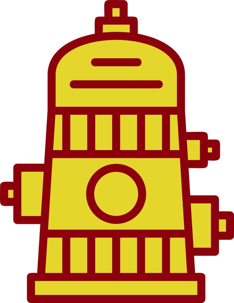 Hydrant Vector Icon Design