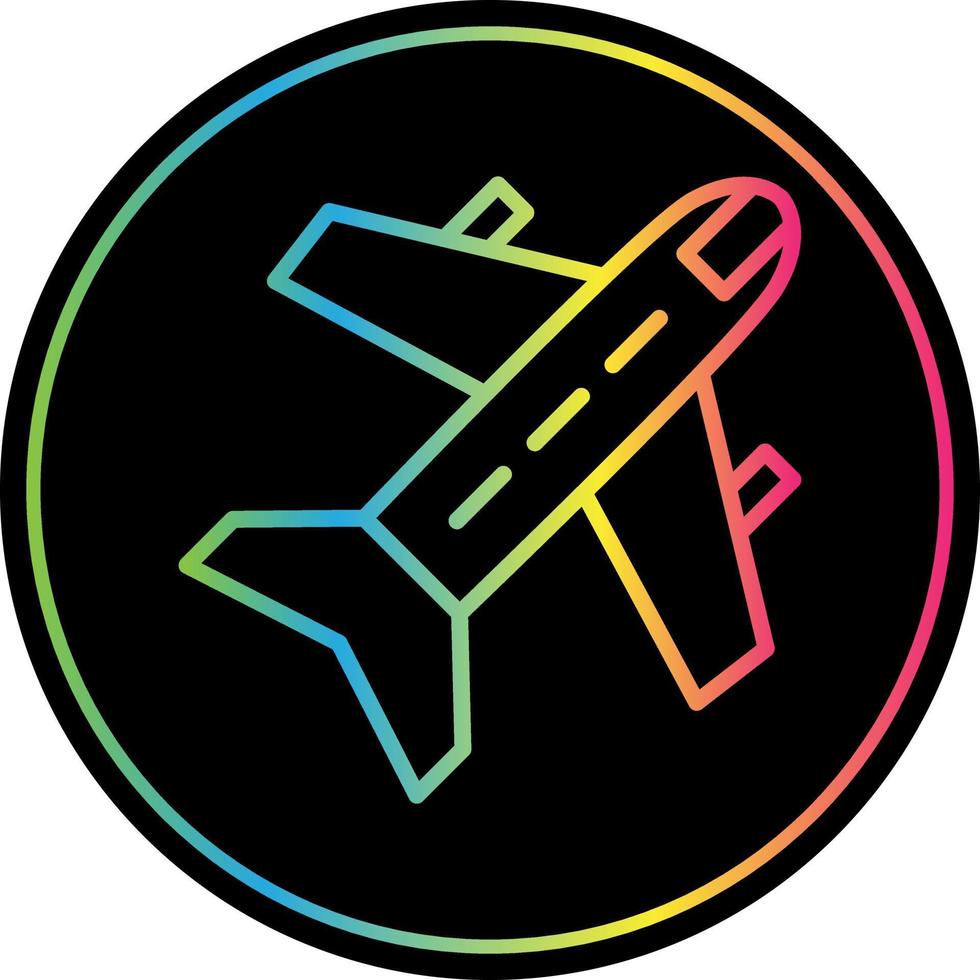 Airplane Vector Icon Design