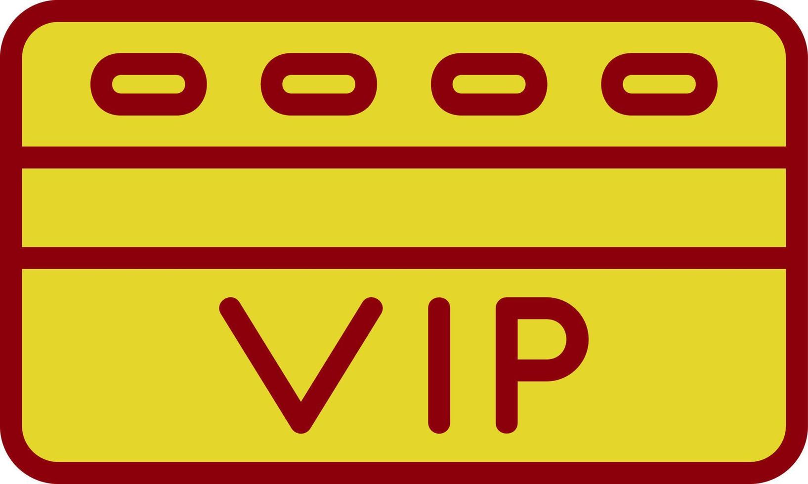Member Card Vector Icon Design