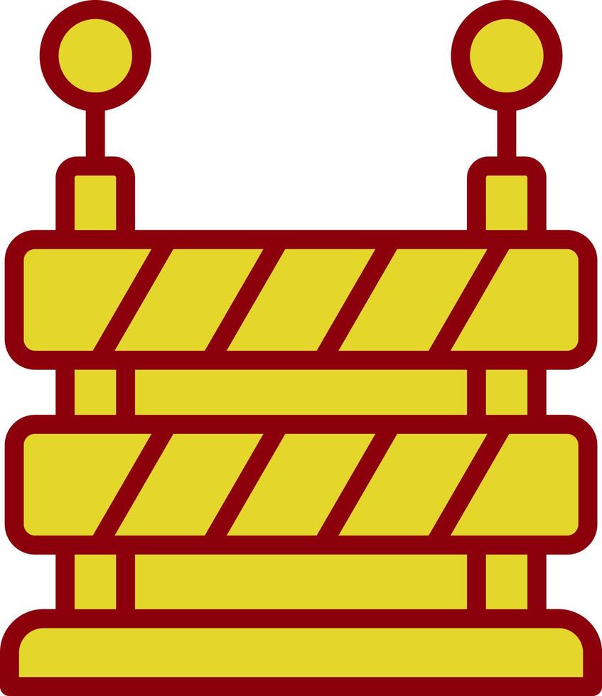 Barrier Vector Icon Design