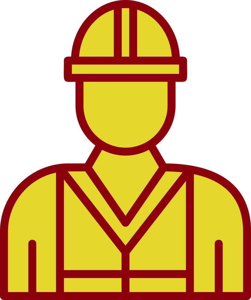 Firefighter Vector Icon Design