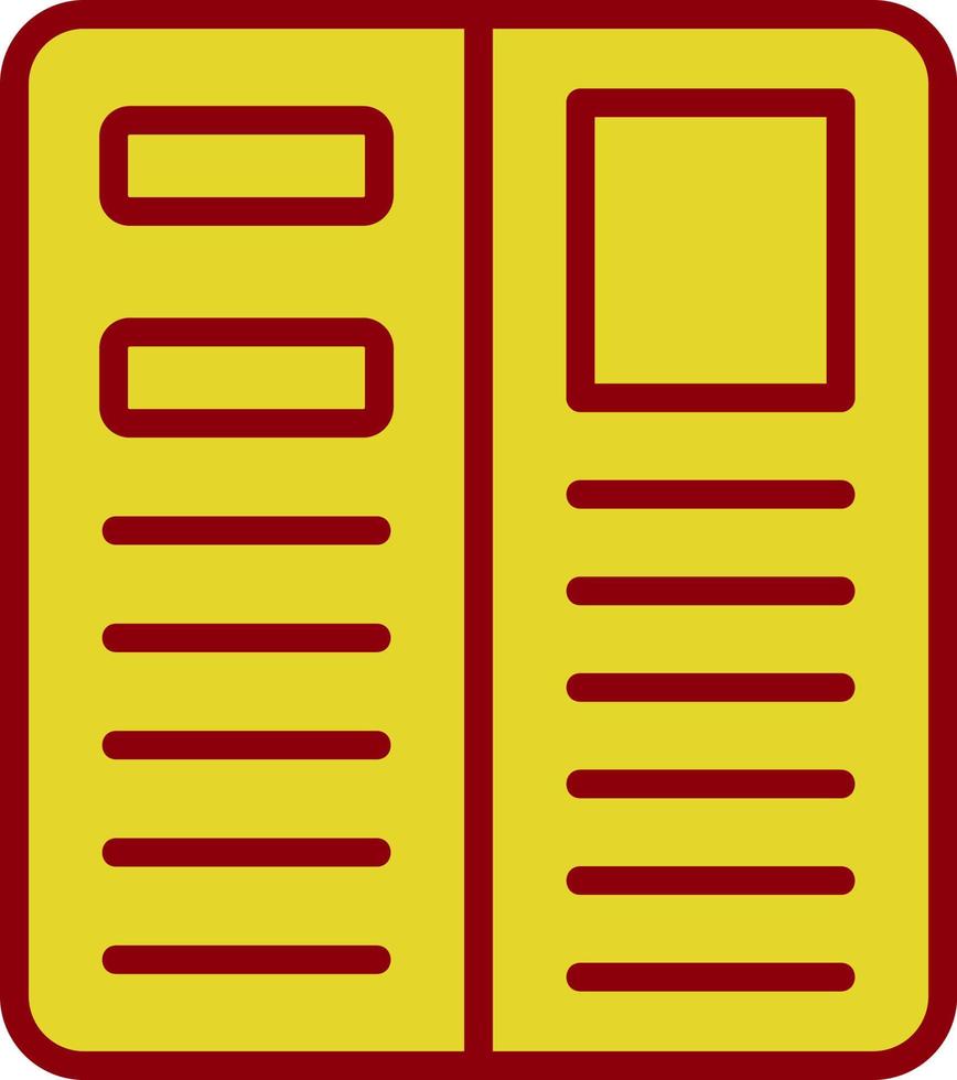 Curriculum Vector Icon Design