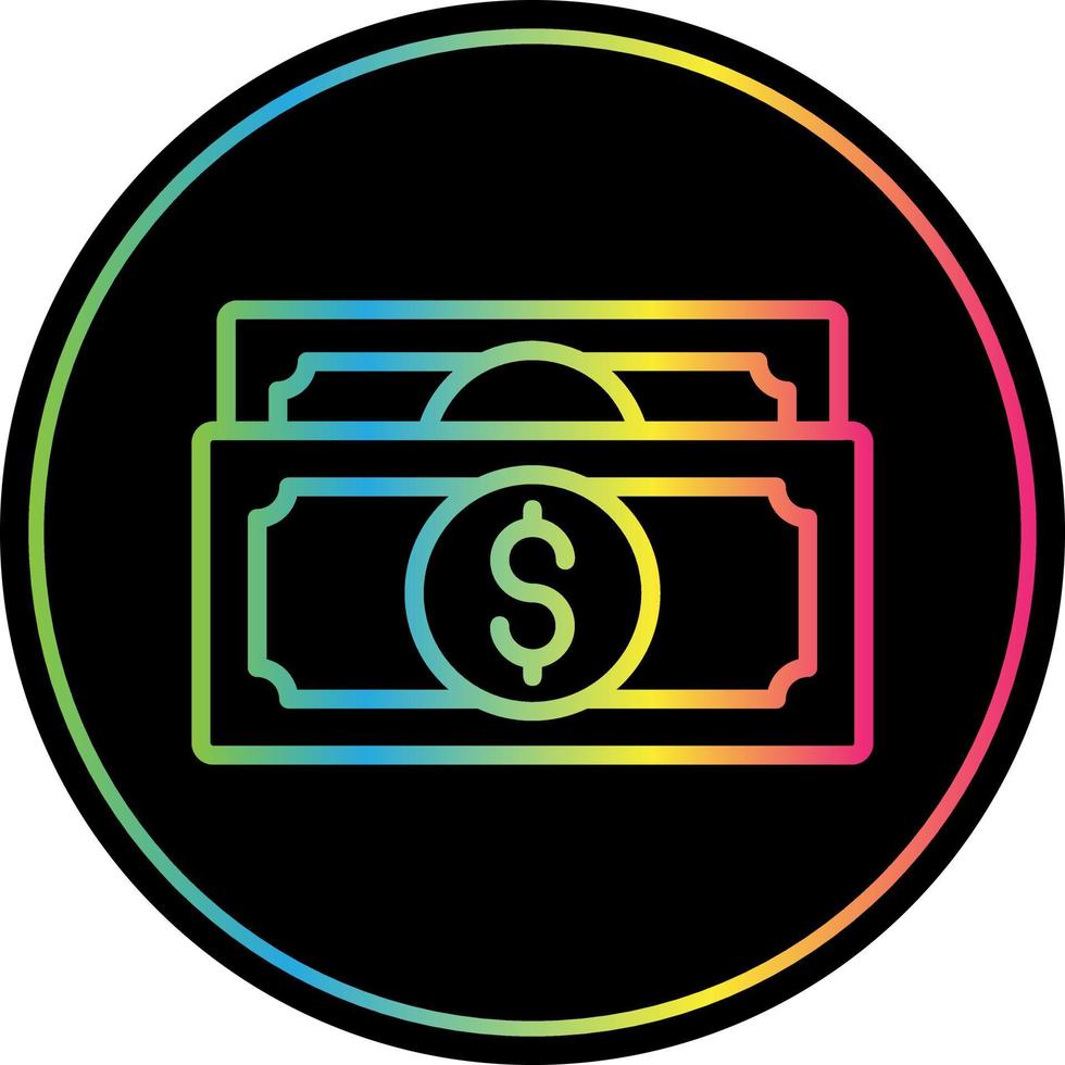 Salary Vector Icon Design