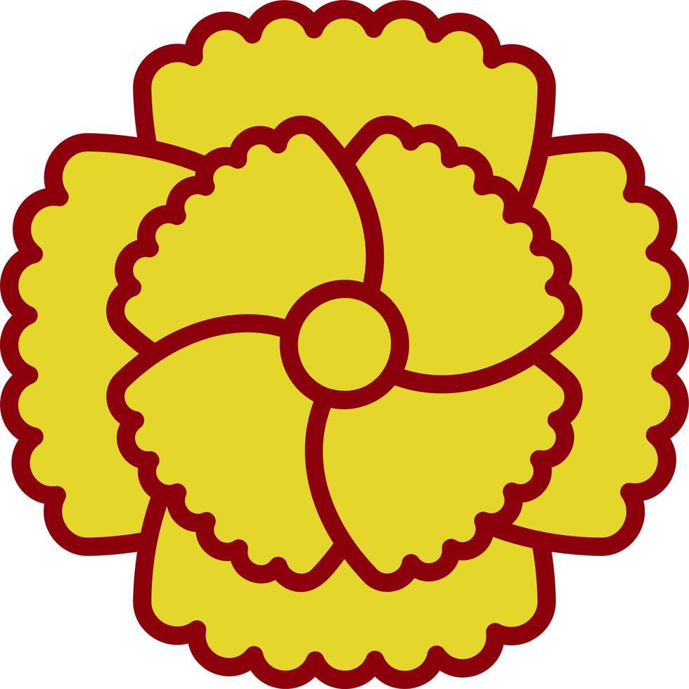 Carnation Vector Icon Design
