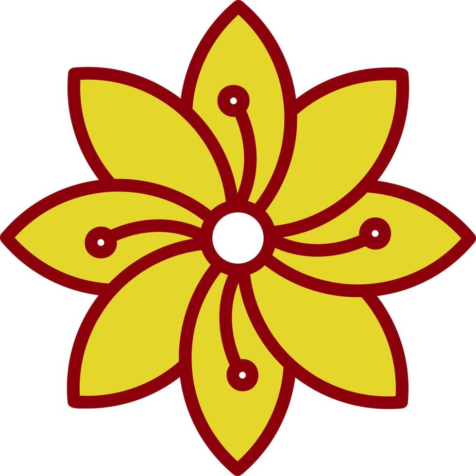 Hydrangea Vector Icon Design