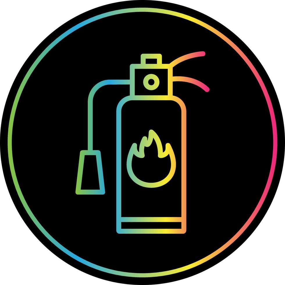 Fire Extinguisher Vector Icon Design