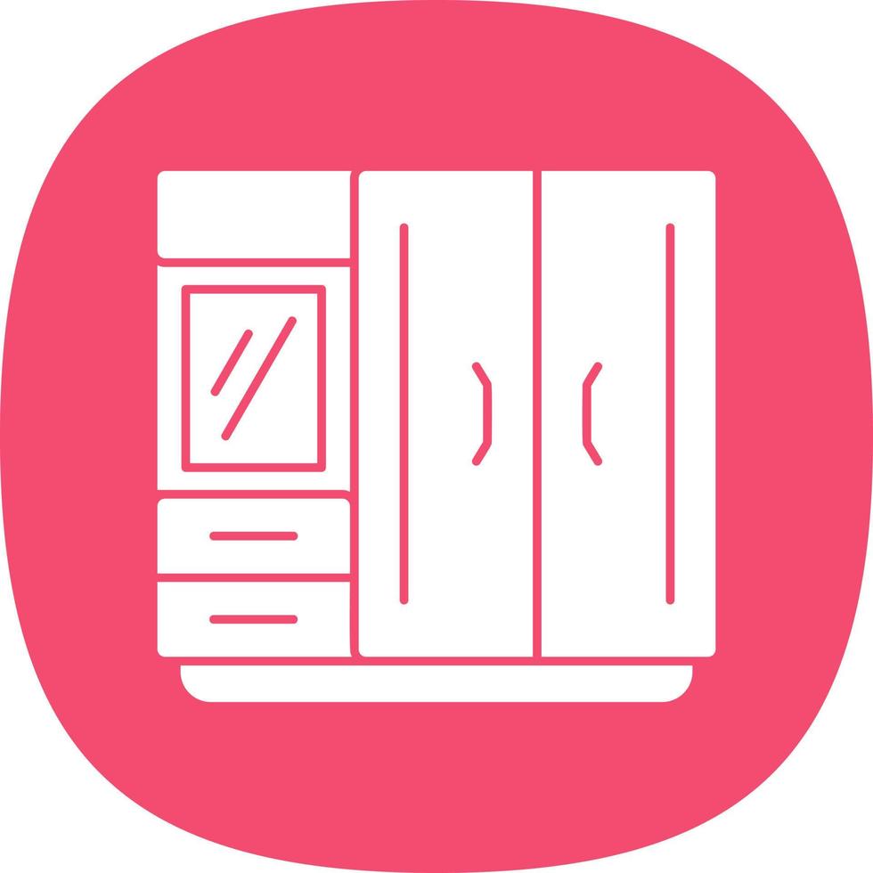 Wardrobe Vector Icon Design