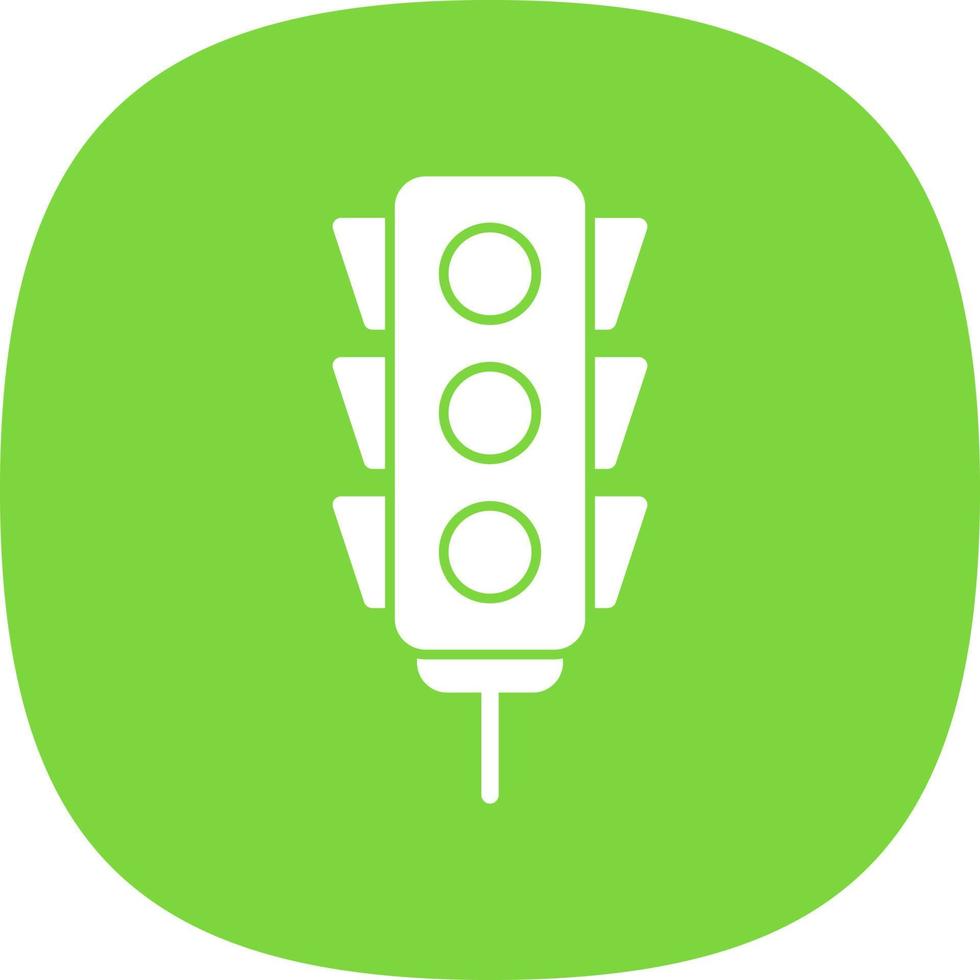 Traffic Lights Vector Icon Design