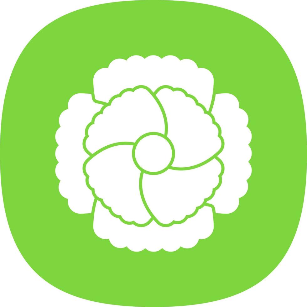 Carnation Vector Icon Design