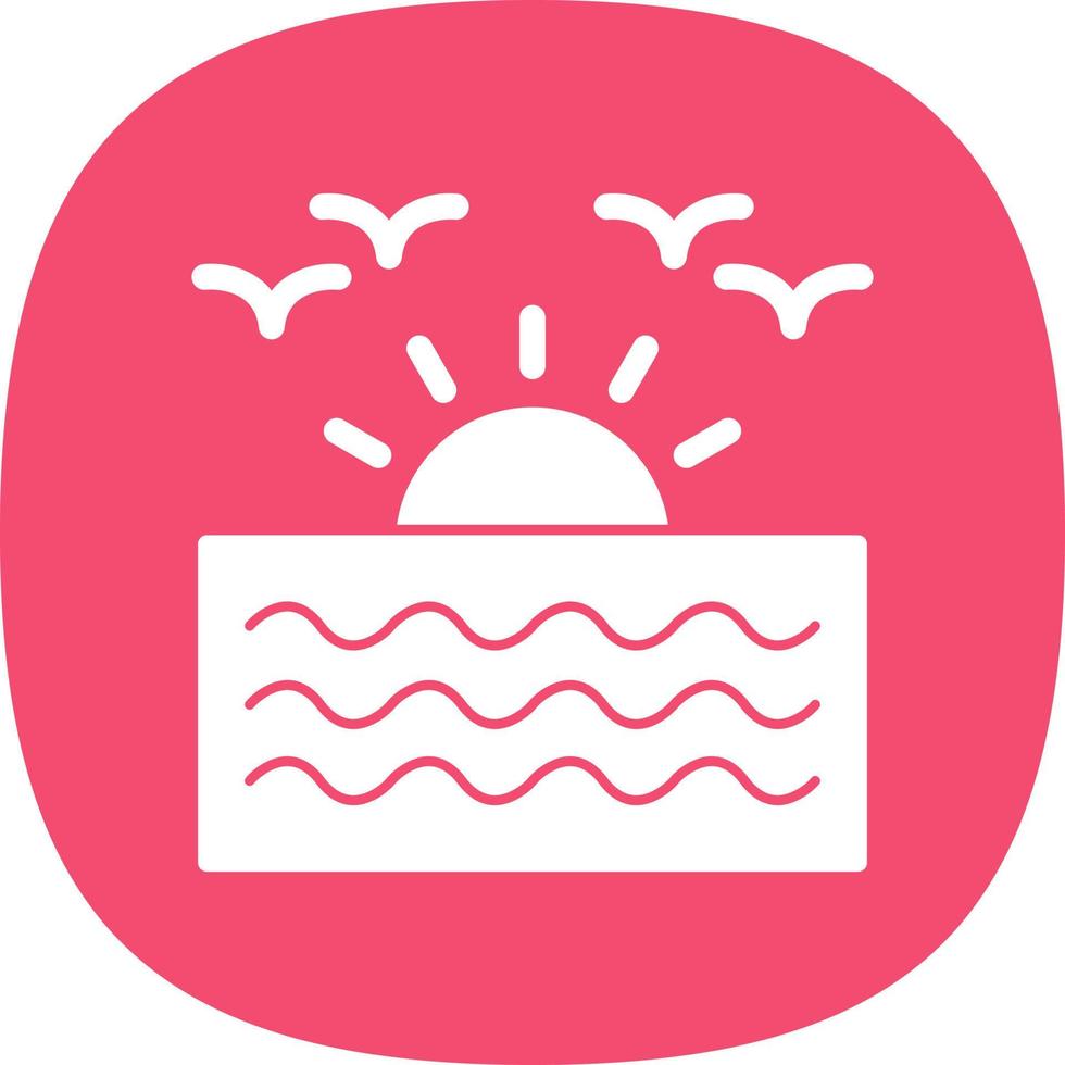 Sunrise Vector Icon Design