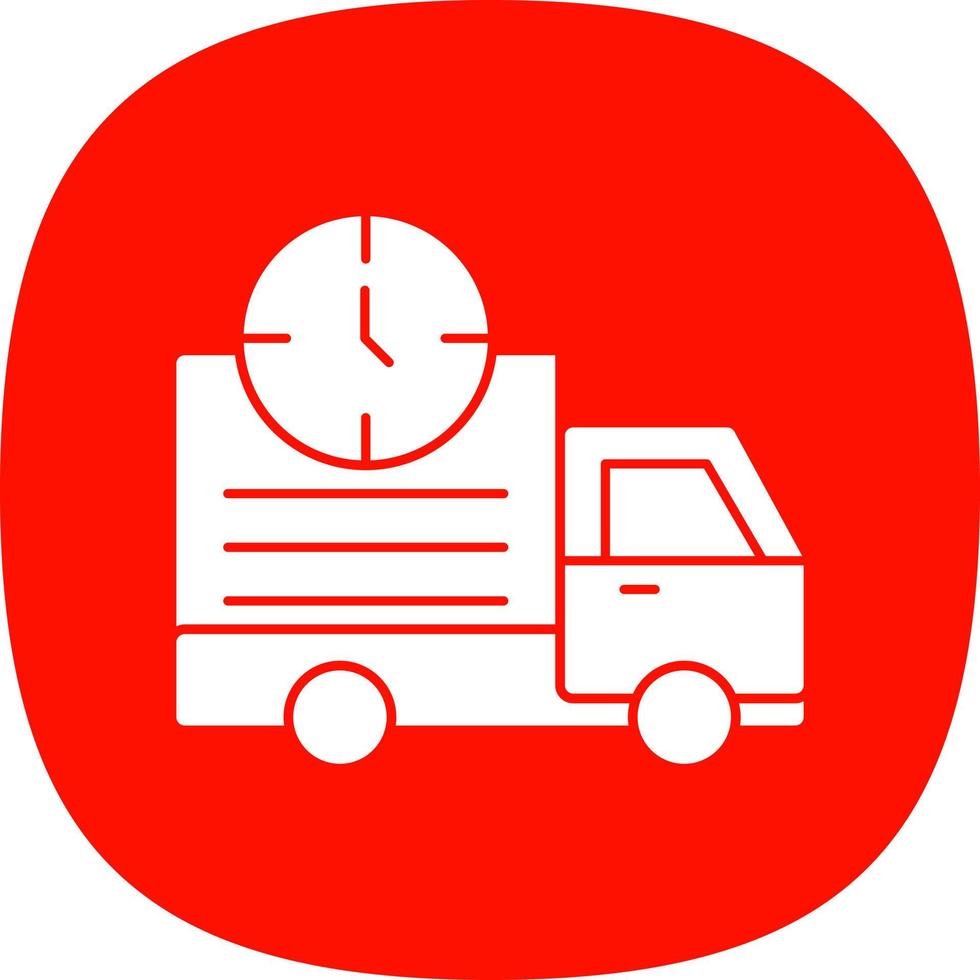 Delivery Time Vector Icon Design