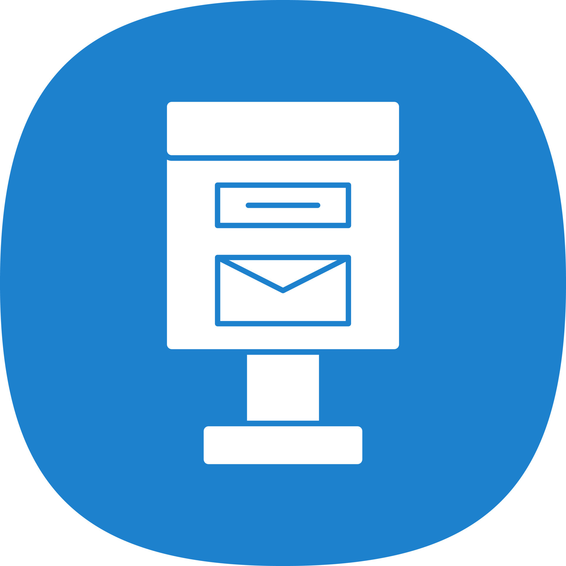 Postbox Vector Icon Design 16442850 Vector Art at Vecteezy