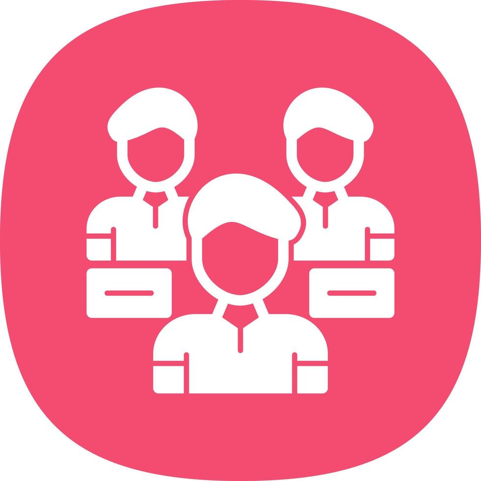 Audience Vector Icon Design