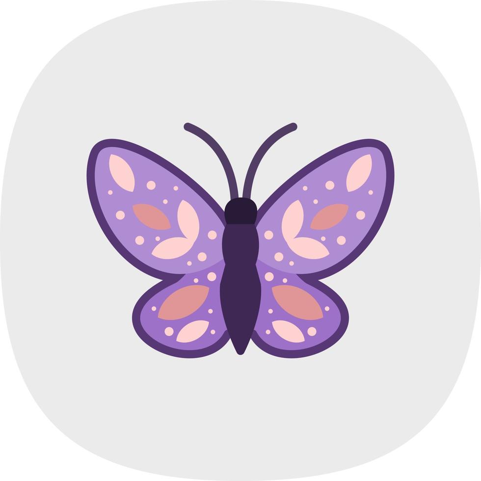 diseño de icono de vector de mariposa