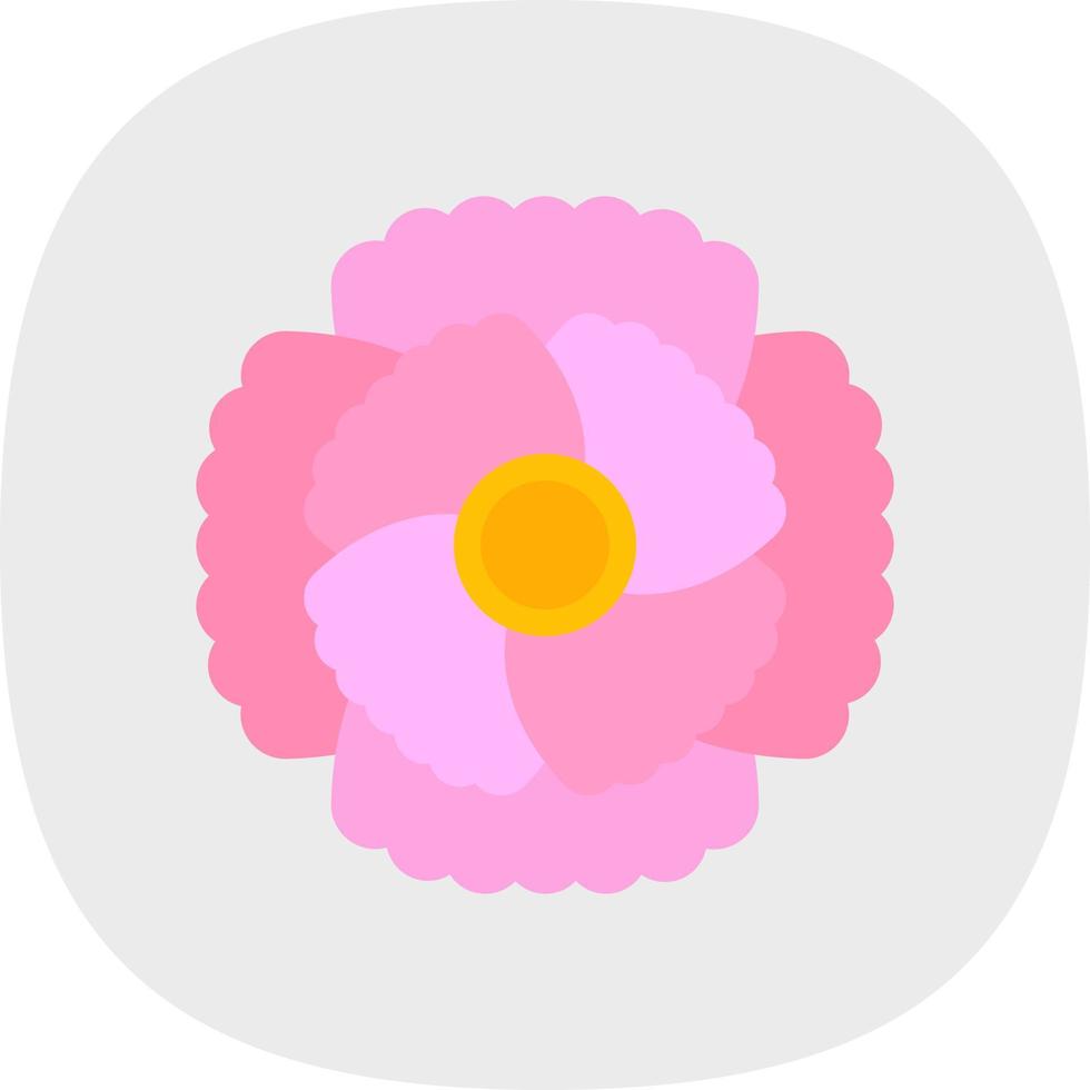 Carnation Vector Icon Design