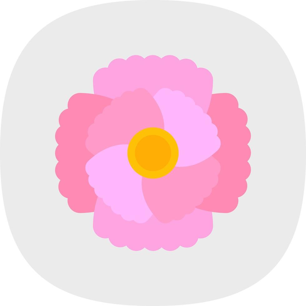 diseño de icono de vector de clavel