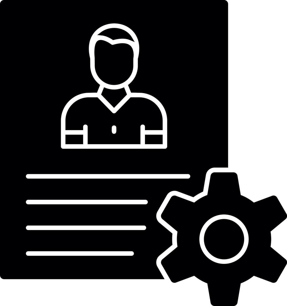 De Identification Vector Icon Design