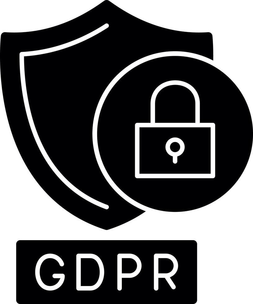 Gdpr Lawsuit Vector Icon Design