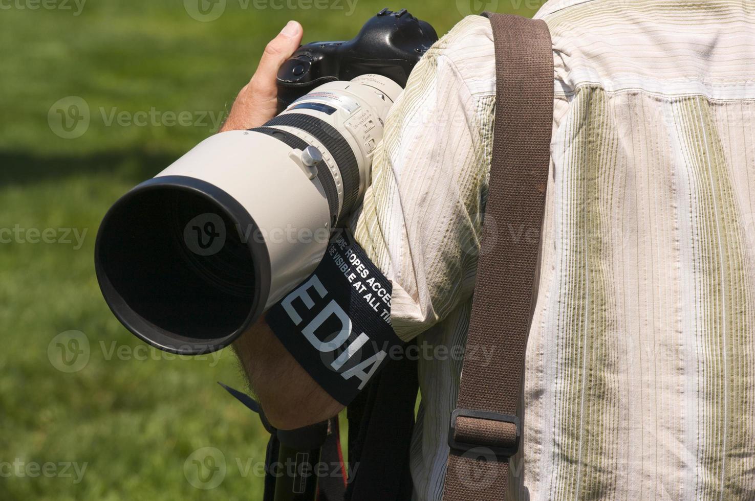 fotógrafo de medios en el curso foto