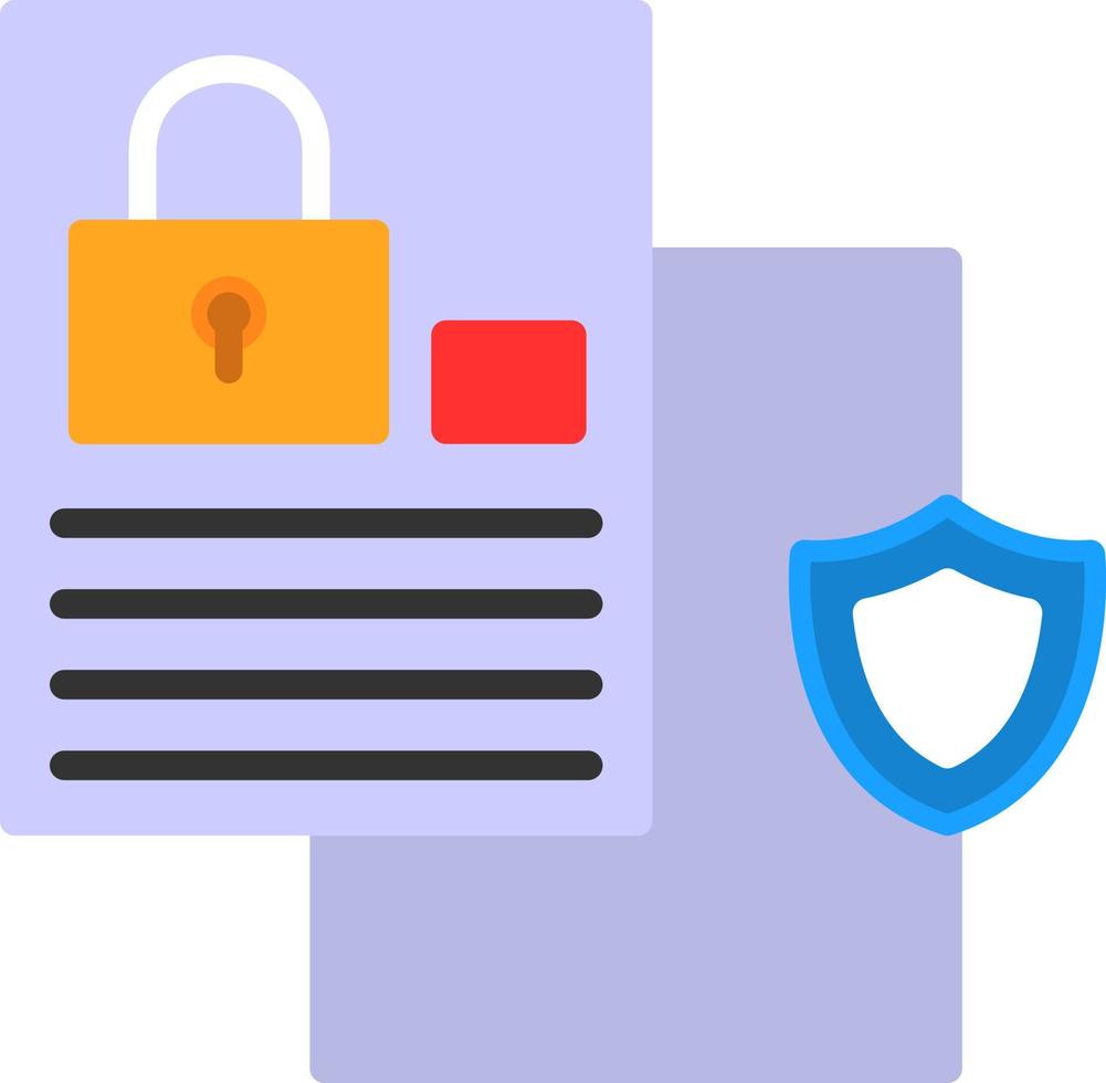 Privacy By Design Vector Icon Design