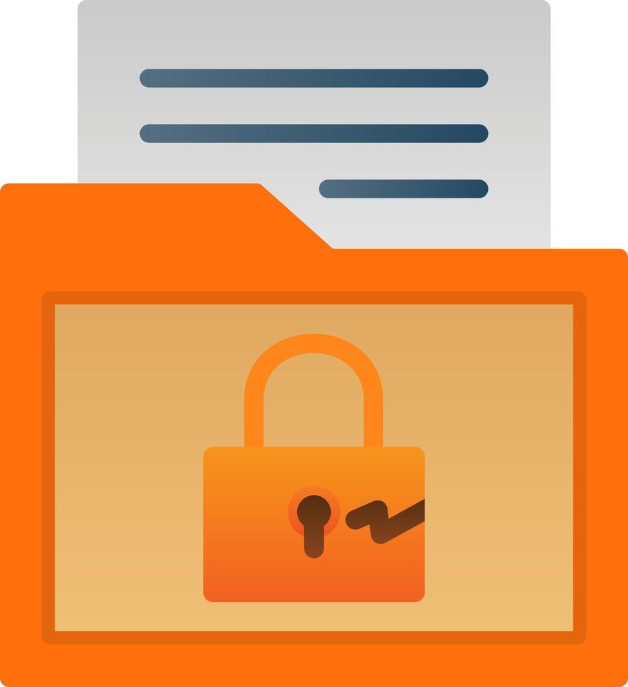Personal Data Breach Vector Icon Design