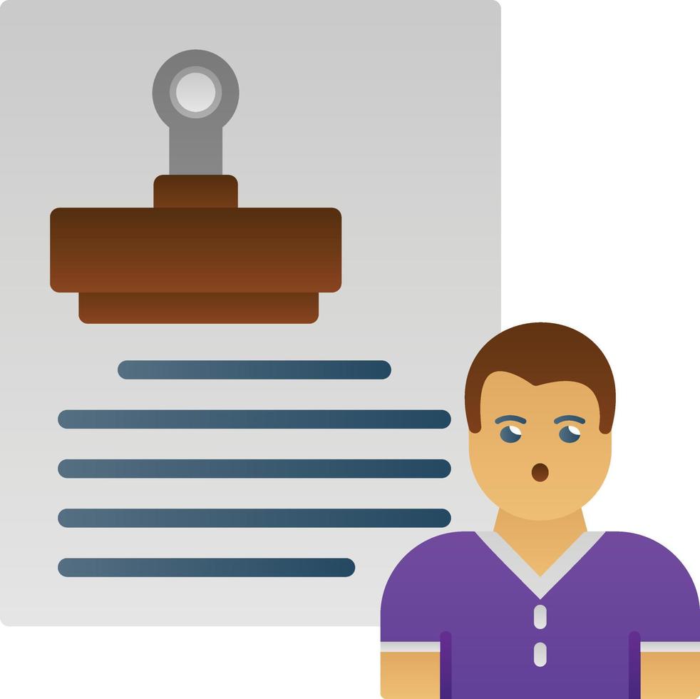 Supervisory Authority Vector Icon Design