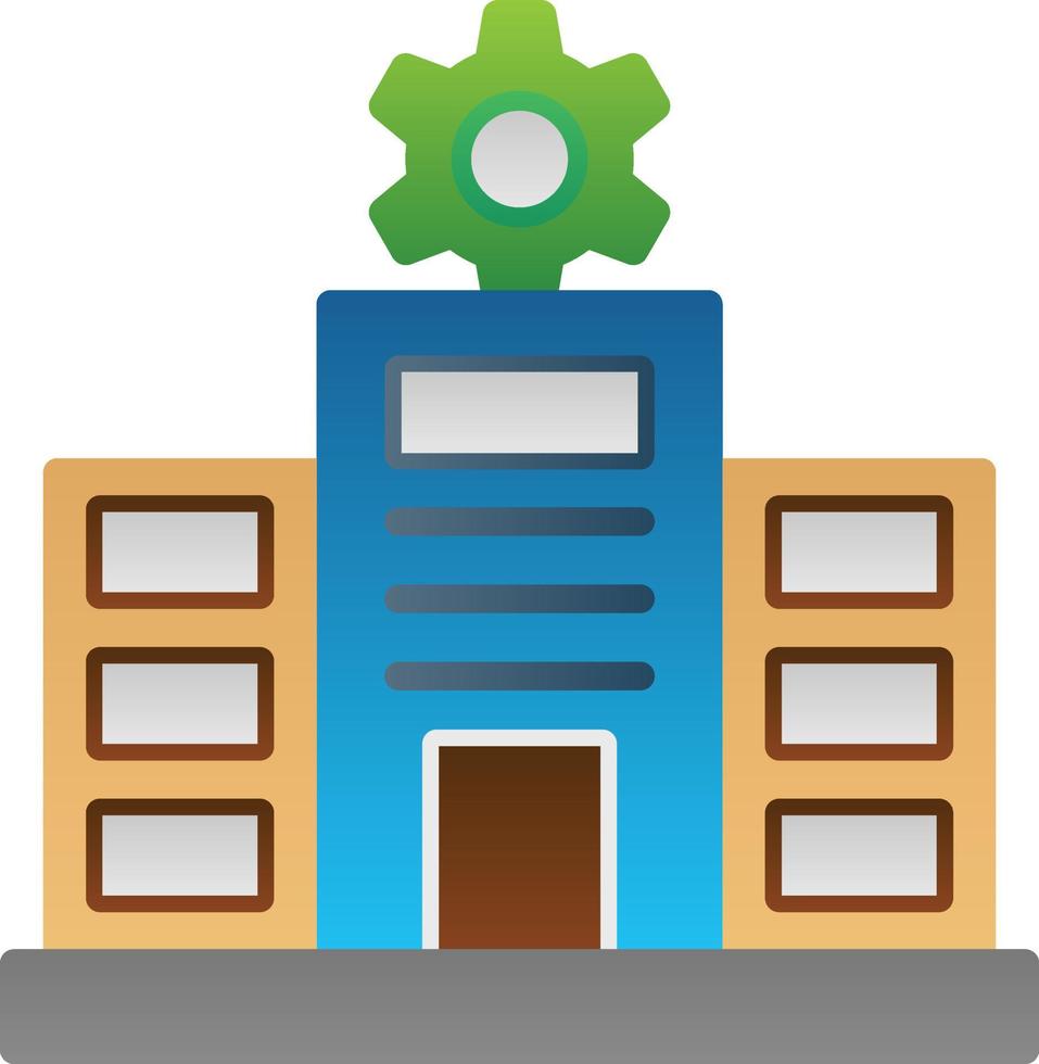 Main Establishment Vector Icon Design
