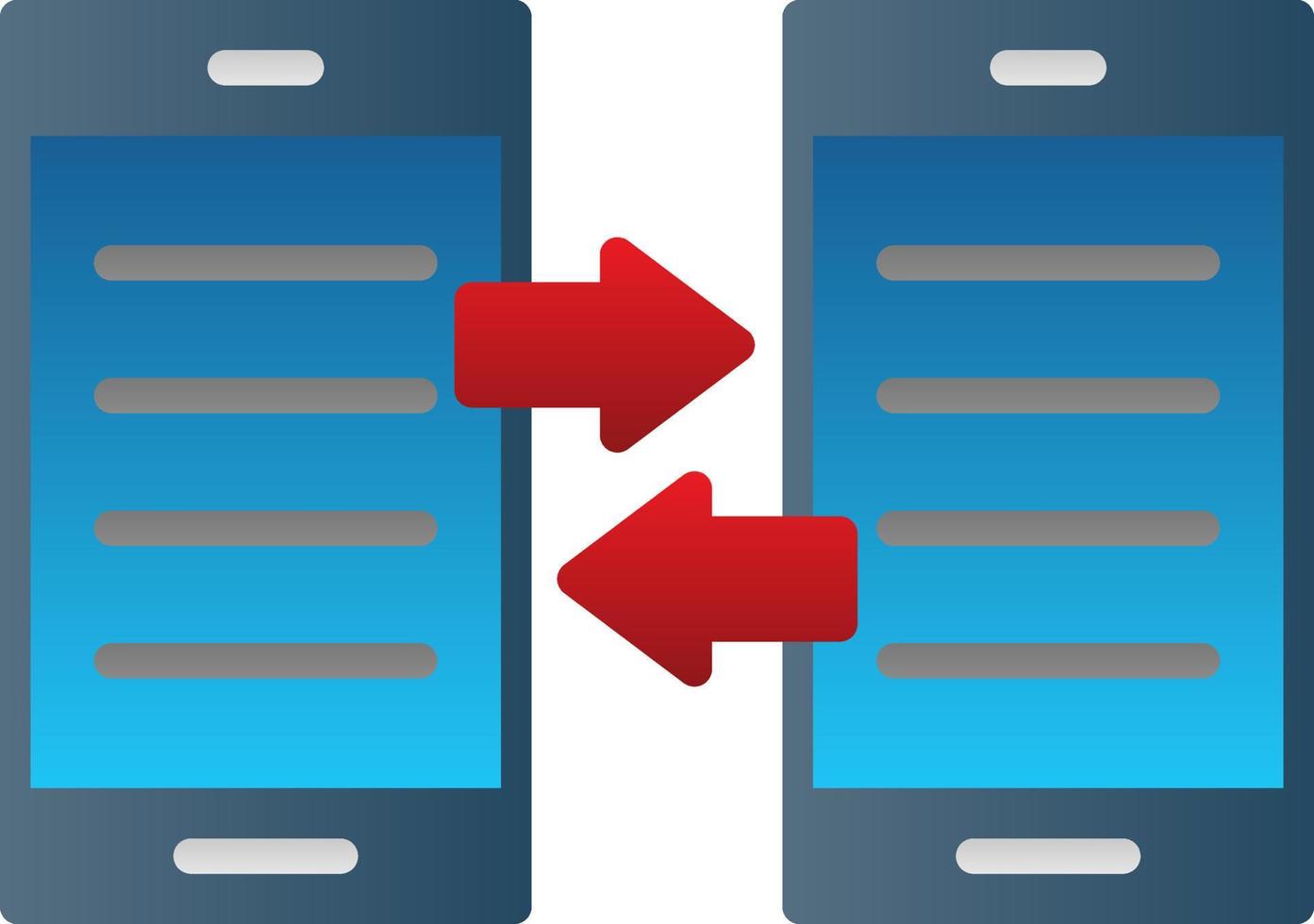 Data Transfer Vector Icon Design